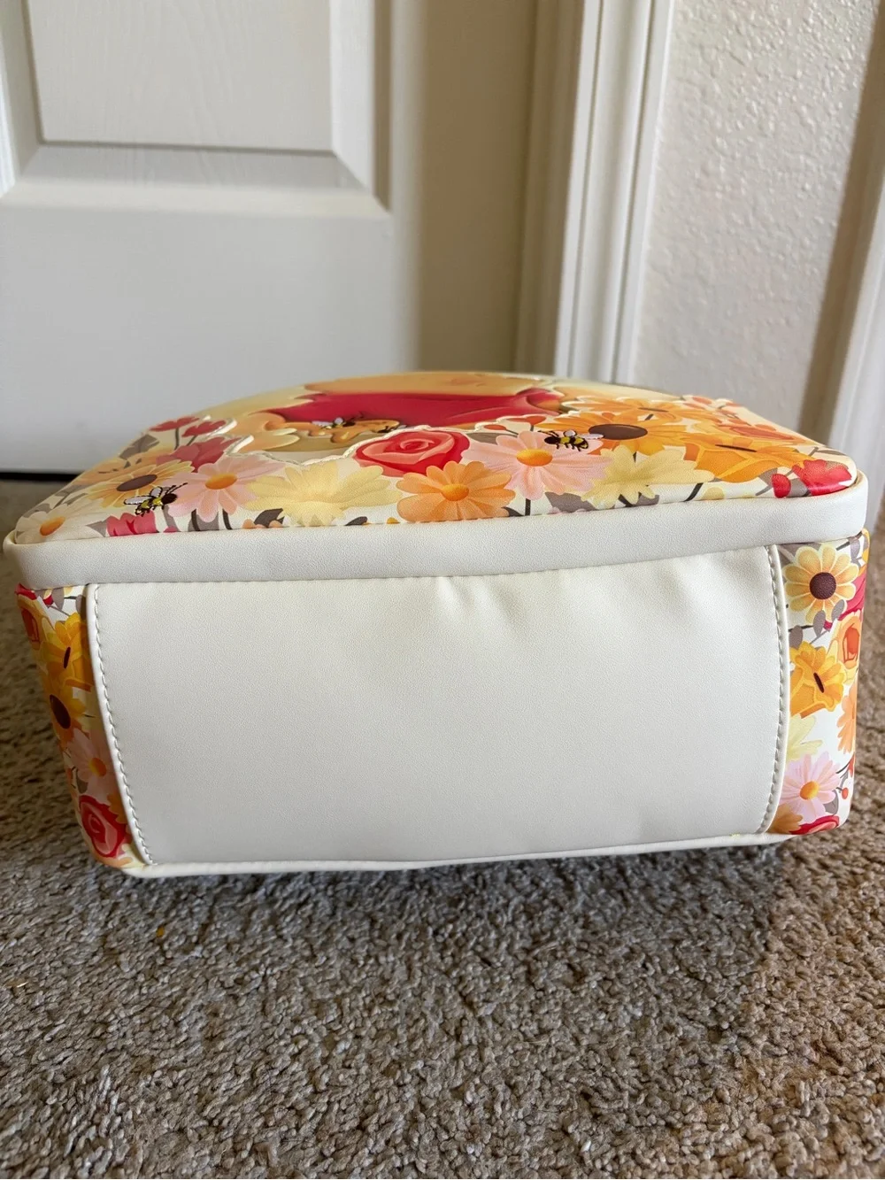 Winnie the Pooh Cream Midi Backpack